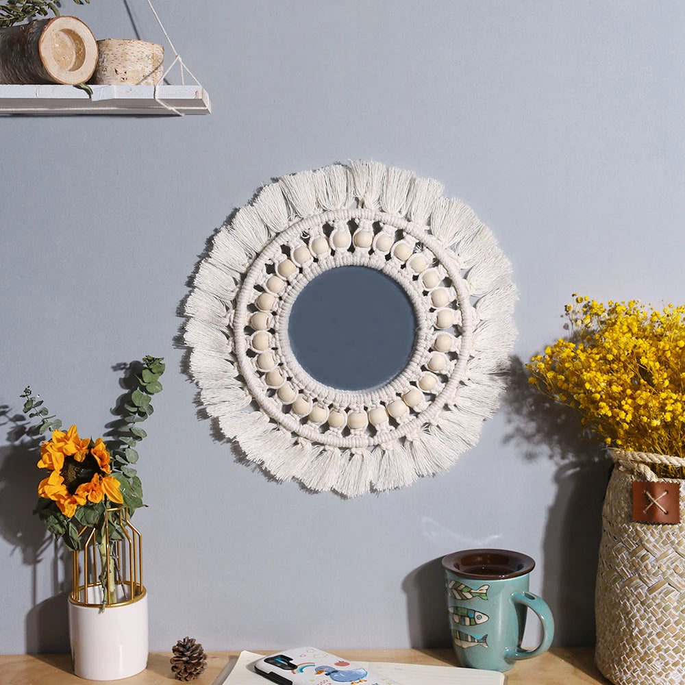 Macrame, Macrame on the Wall Mirrors - Ascenssior