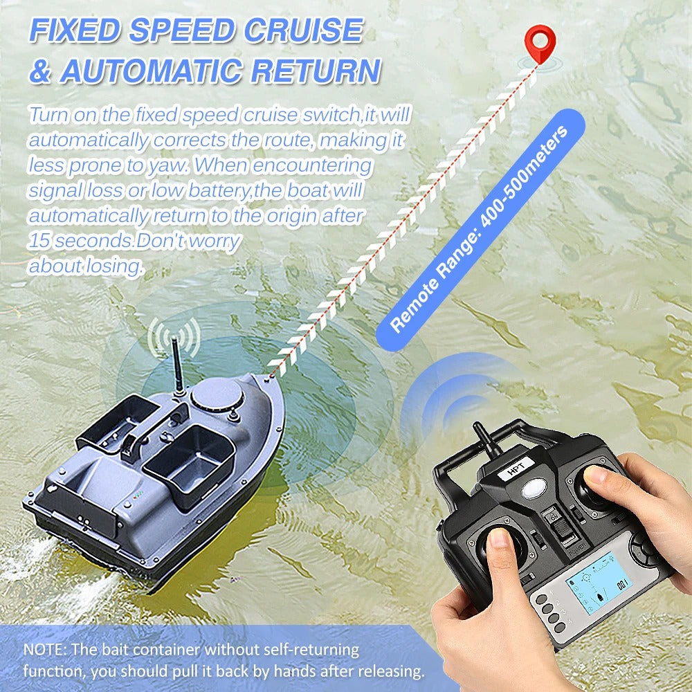 Bait Boat, Enhanced GPS