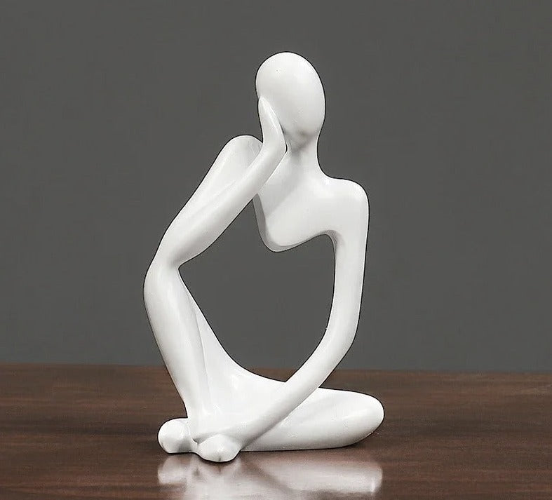 Relaxed Thinker Statue
